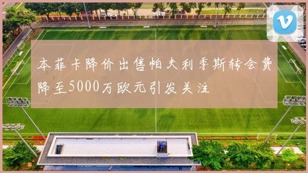 本菲卡降价出售帕夫利季斯转会费降至5000万欧元引发关注
